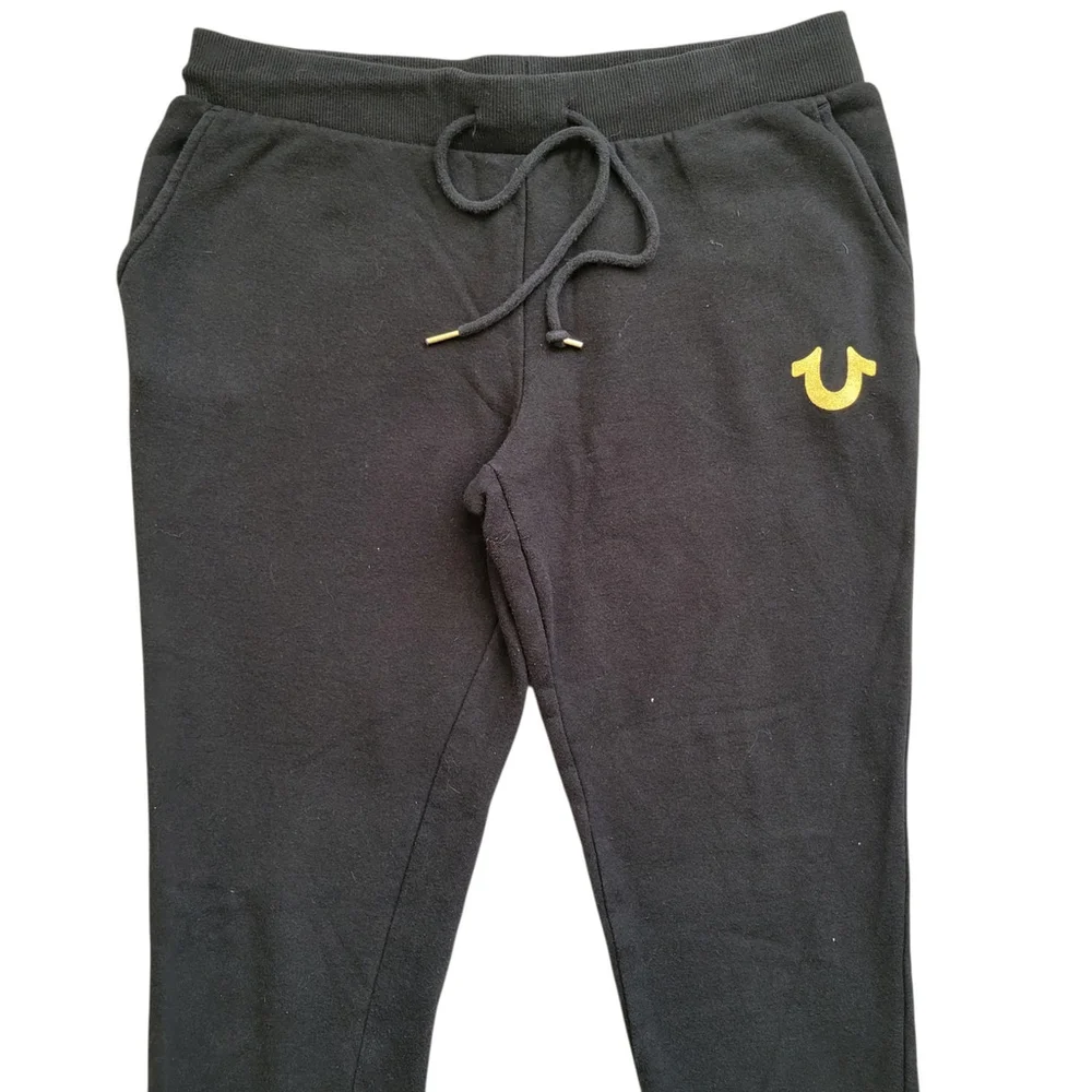 True Religion FOIL HS CWP Jogger Black Size Large Girls Waist 32